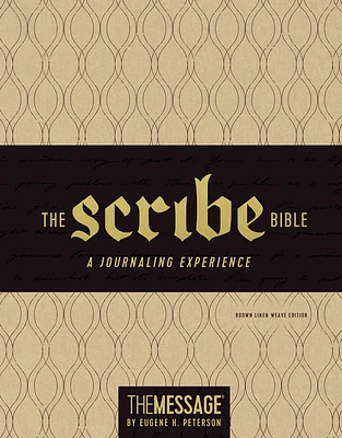 The Scribe Bible: Featuring the Message by Eugene H. Peterson (Imitation Leather)