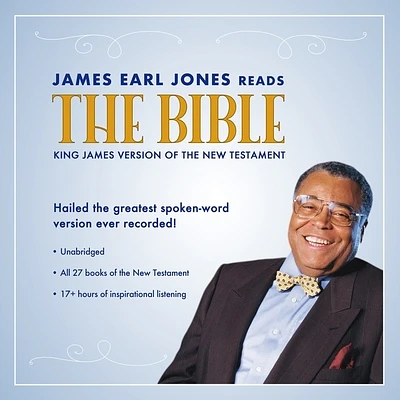 James Earl Jones Reads the Bible: The King James Version of the New Testament (Compact Disc)