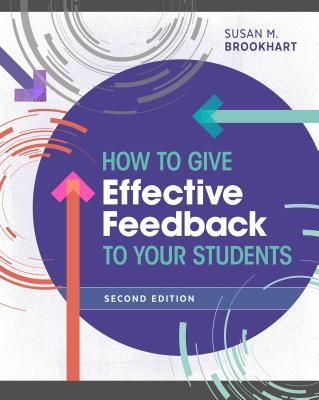 How to Give Effective Feedback to Your Students (Paperback)