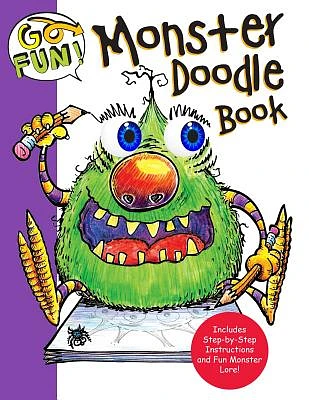 Go Fun! Monster Doodle Book (Paperback)