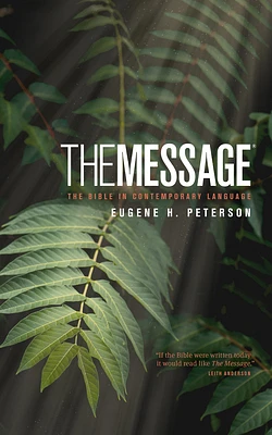 Message Bible-MS-Numbered: The Bible in Contemporary Language (Hardcover)