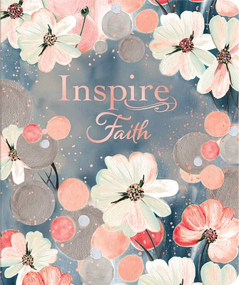 Inspire Faith Bible Nlt, Filament Enabled (Leatherlike, Watercolor Garden): The Bible for Coloring & Creative Journaling (Imitation Leather)