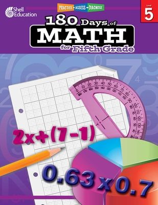 180 Days™: Math for Fifth Grade: Practice, Assess, Diagnose (180 Days of Practice) (Paperback)