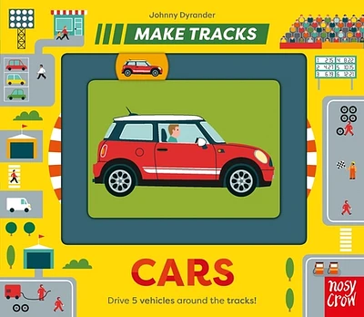 Make Tracks: Cars (Board book)