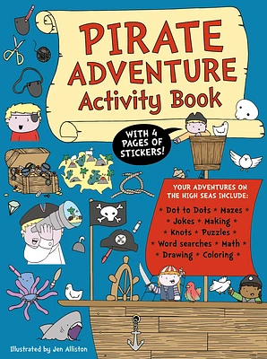 Pirate Adventure Activity Book (Paperback)