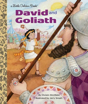 David and Goliath (Little Golden Book) (Hardcover)