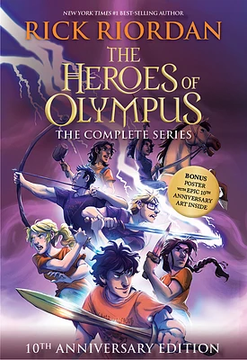 Heroes of Olympus Paperback Boxed Set, The-10th Anniversary Edition (The Heroes of Olympus) (Boxed Set)