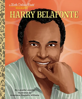 Harry Belafonte: A Little Golden Book Biography (Little Golden Book Biographies) (Hardcover)