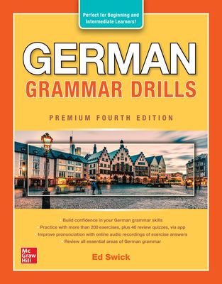 German Grammar Drills, Premium Fourth Edition (Paperback)