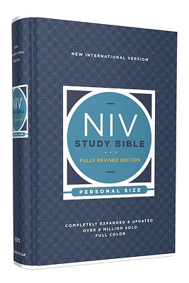 NIV Study Bible, Fully Revised Edition, Personal Size, Hardcover, Red Letter, Comfort Print (Hardcover)