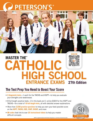 Master The(tm) Catholic High School Entrance Exams (Paperback)