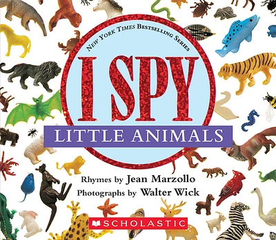 I Spy Little Animals: A Book of Picture Riddles (Board book)