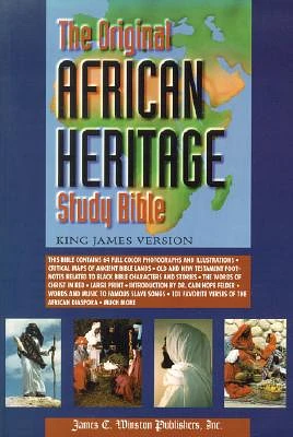 Original African Heritage Study Bible-KJV-Large Print (Large Print / Paperback)