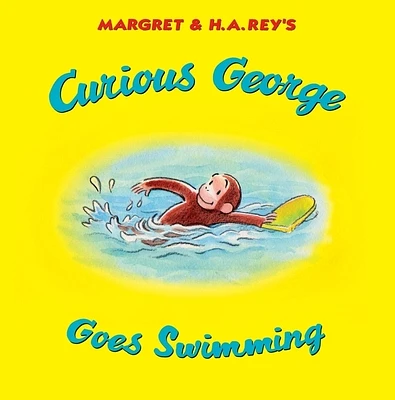 Curious George Goes Swimming (Hardcover)