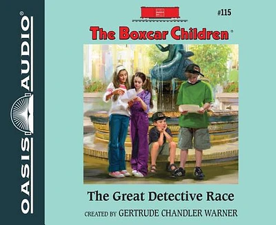 The Great Detective Race (Library Edition) (The Boxcar Children Mysteries #115) (CD-Audio)