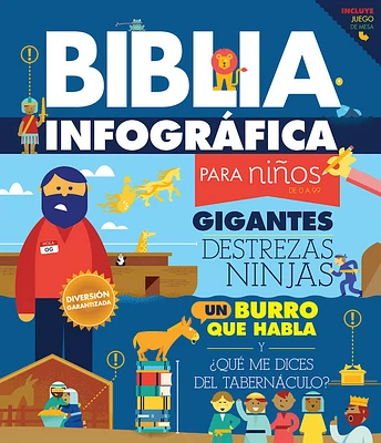 Biblia Infográfica Para Niños (Bible Infographics for Kids) (Hardcover)