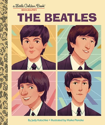 The Beatles: A Little Golden Book Biography (Little Golden Book Biographies) (Hardcover)