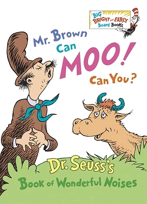 Mr. Brown Can Moo! Can You? (Big Bright & Early Board Book) (Board book)