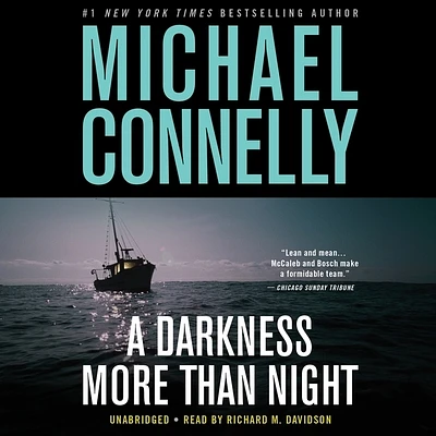 A Darkness More Than Night (Harry Bosch #7) (Compact Disc)