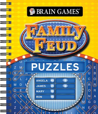 Brain Games - Family Feud Word Search (Spiral)