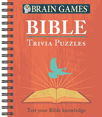 Brain Games Trivia - Bible Trivia (Spiral)