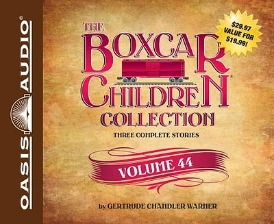 The Boxcar Children Collection Volume 44 (Library Edition): The Boardwalk Mystery, Mystery of the Fallen Treasure, The Return of the Graveyard Ghost (CD-Audio)