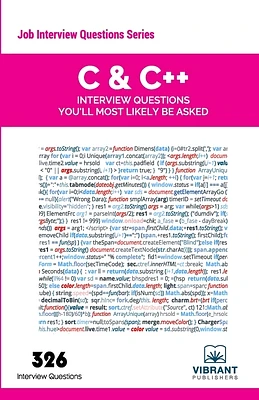 C & C++ Interview Questions You'll Most Likely Be Asked (Job Interview Questions #4) (Paperback)