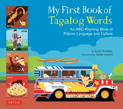 My First Book of Tagalog Words: An ABC Rhyming Book of Filipino Language and Culture (My First Words) (Hardcover)