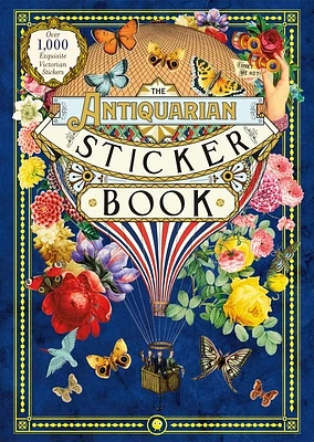 The Antiquarian Sticker Book: Over 1,000 Exquisite Victorian Stickers (The Antiquarian Sticker Book Series) (Hardcover)