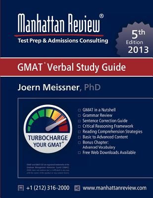 Manhattan Review GMAT Verbal Study Guide [5th Edition]