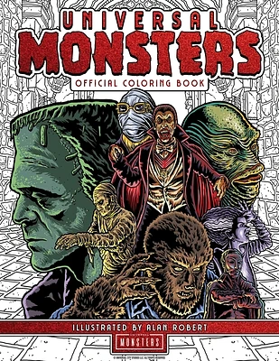 Universal Monsters: The Official Coloring Book (Paperback)