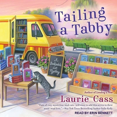 Tailing a Tabby (Bookmobile Cat Mysteries #2) (Compact Disc)