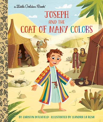 Joseph and the Coat of Many Colors (Little Golden Book) (Hardcover)