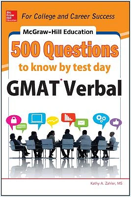 McGraw-Hill Education 500 GMAT Verbal Questions to Know by Test Day (Paperback)