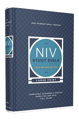 NIV Study Bible, Fully Revised Edition, Large Print, Hardcover, Red Letter, Comfort Print (Large Print / Hardcover)