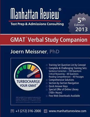 Manhattan Review GMAT Verbal Study Companion [5th Edition]