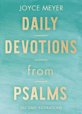 Daily Devotions from Psalms: 365 Daily Inspirations (Hardcover)