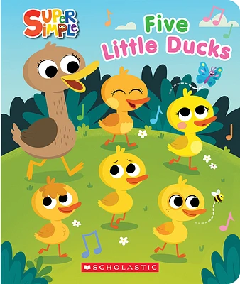 Five Little Ducks (Super Simple Countdown Book) (Paperback)