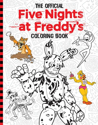 Five Nights at Freddy's Official Coloring Book: An AFK Book (Paperback)