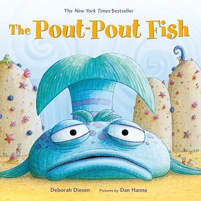 The Pout-Pout Fish: A Padded Board Book (A Pout-Pout Fish Adventure #1) (Board book)