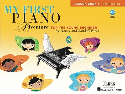 My First Piano Adventure, Lesson Book A, Pre-Reading: For the Young Beginner [With CD (Audio)] (Paperback)