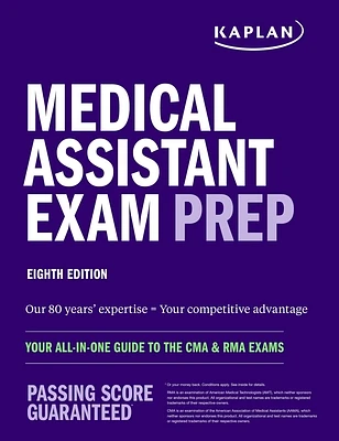 Medical Assistant Exam Prep: Your All-in-One Guide to the CMA & RMA Exams (Kaplan Test Prep) (Paperback)