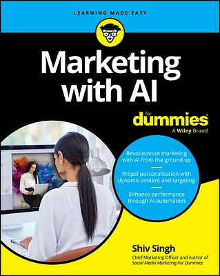 Marketing with AI for Dummies (Paperback)