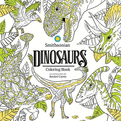 Dinosaurs: A Smithsonian Coloring Book (Paperback)