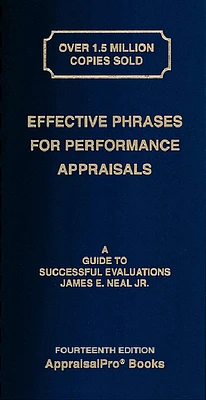 Effective Phrases for Performance Appraisals: A Guide to Successful Evaluations (Spiral)