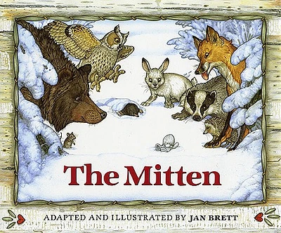 The Mitten: A Ukrainian Folktale (Hardcover)