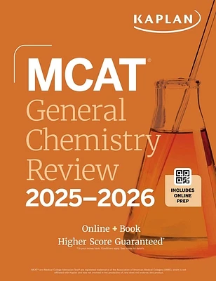 MCAT General Chemistry Review 2025-2026: Online + Book (Kaplan Test Prep) (Paperback)