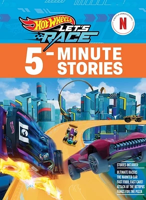 Hot Wheels Let's Race: 5-Minute Stories (Hot Wheels: Let's Race) (Hardcover)