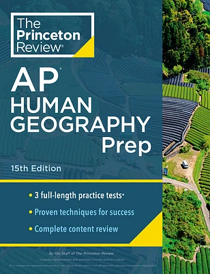 Princeton Review AP Human Geography Prep, 15th Edition: 3 Practice Tests + Complete Content Review + Strategies & Techniques (College Test Preparation) (Paperback)