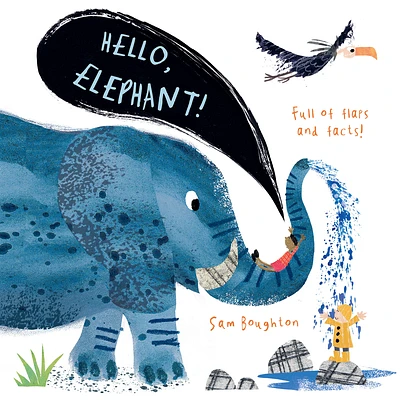 Hello, Elephant! (Animal Facts and Flaps) (Board book)